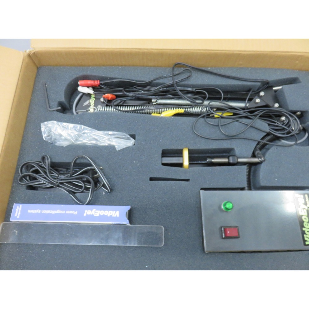 VideoEye PowerZoom PZ-5N Power Magnification System Low Vision Reading Aid SA